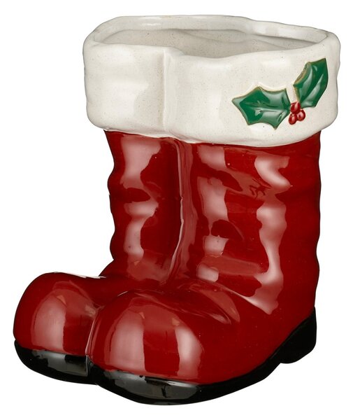 Χριστουγεννιάτικο Κασπώ (14.5x16.5x17.5) Edelman Boot Red 1209270