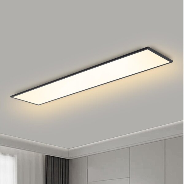 Brilagi - Φωτιστικό οροφής LED SLIMFRAME LED/58W/230V 120x30 cm μαύρο