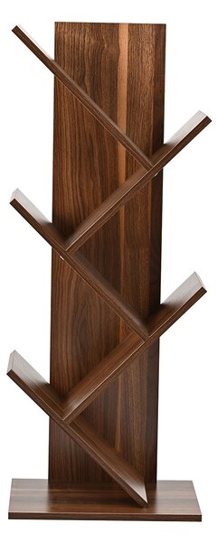 Βιβλιοθήκη Δαπέδου 4 Θέσεων (40x30x102) Spitishop Libro Brune