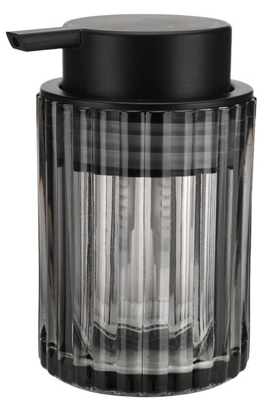 Dispenser Μπάνιου 300ml (Φ7.8x12.5) Estia Alivio Μαύρο 02-28817