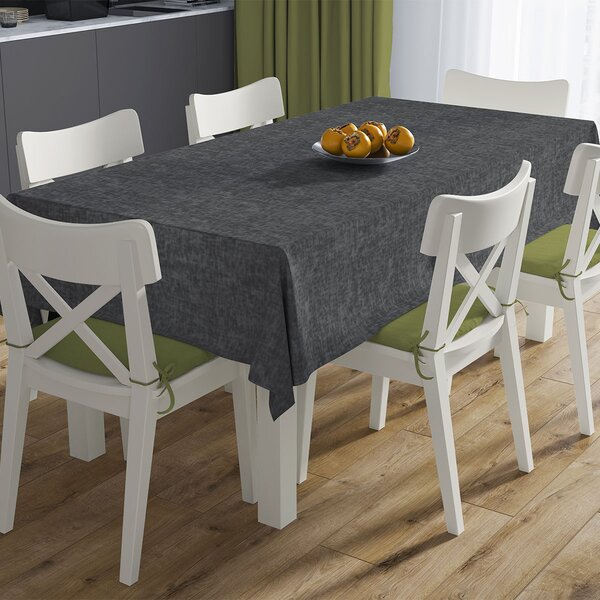 Αλέκιαστο Τραπεζομάντηλο (140x180) Dimcol Panama Dark Grey
