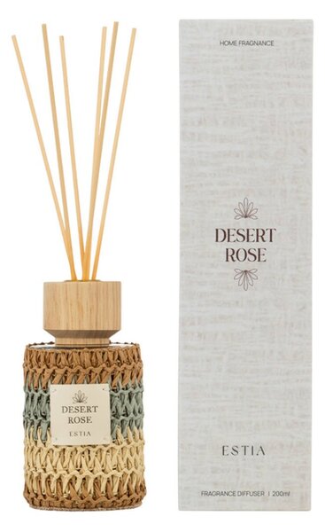 Αρωματικό Χώρου 200ml Με Στικς Estia Desert Rose 04-41335