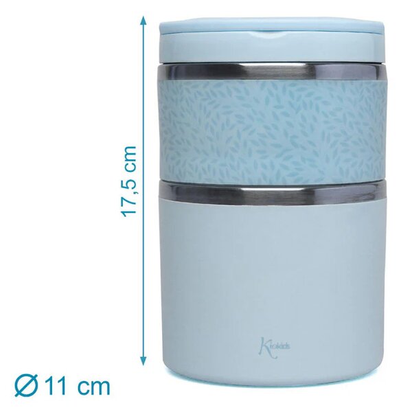Βρεφικό Θερμός Φαγητού 930ml Kiokids Σιέλ 6627