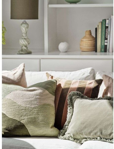 Cozy Living - Christine Table Lamp Seagrass Swirl/Army Cozy Living