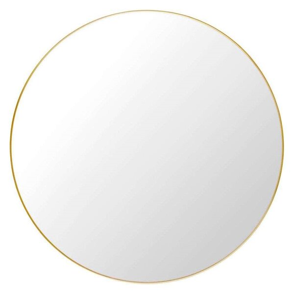 GUBI - GUBI Wall Mirror Round Ø110 Polished Brass GUBI