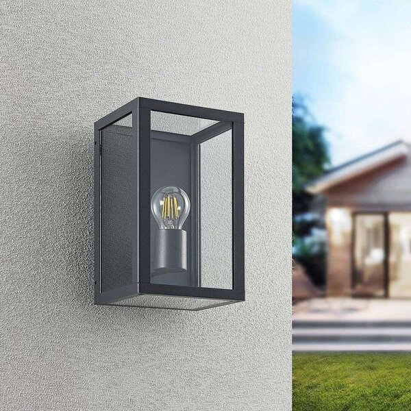 Lindby - Giavanna Outdoor Wall Lamp H28 Dark Grey Lindby