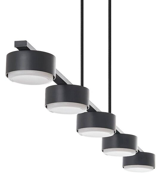 Lindby - Kaylou 5 Pendant Black -Lindby