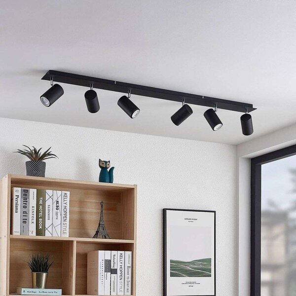 Lindby - Joffrey 6 Ceiling Lamp Black Lindby