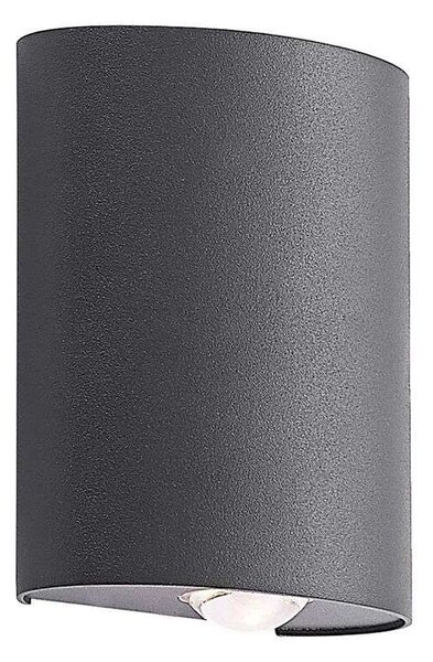 Lindby - Gatlin 2 Outdoor Wall Lamp Dark grey Lindby