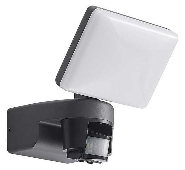 Lindby - Melamika Outdoor Wall Lamp w/Sensor Dark Grey Lindby