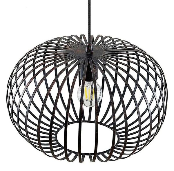 Lindby - Rosalea Pendant Black/Copper Lindby