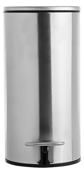 Κάδος Απορριμμάτων Μπάνιου (14x28x31) Estia 5lt Slim Inox Matt 02-5542