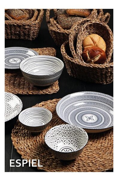 Καλάθι Ψωμιού Με Χερούλια Espiel Seagrass Small KAG128