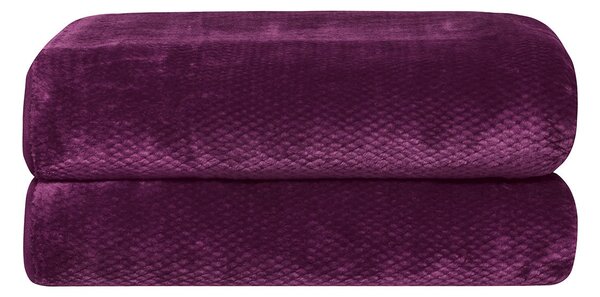 Κουβέρτα Βελουτέ Μονή (160x220) Kentia Loft Bella 05 Purple AW2026