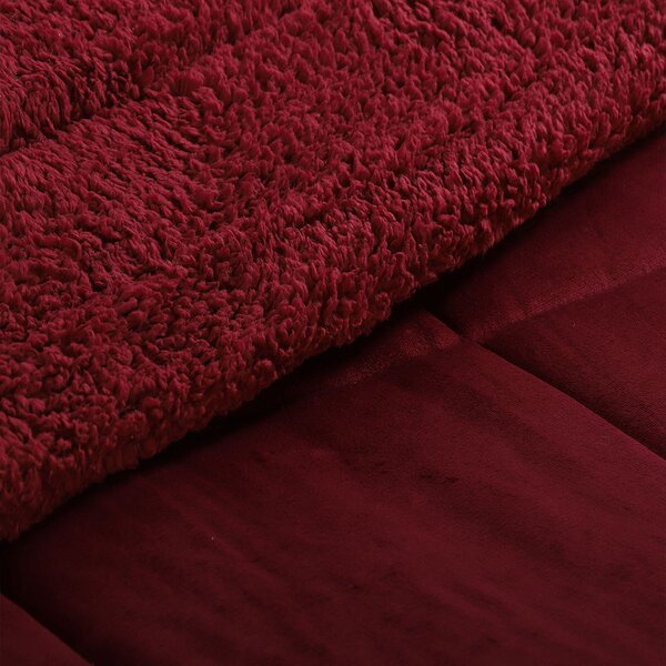Κουβερτοπάπλωμα Μονό (160x220) Silk Fashion Solid Burgundy