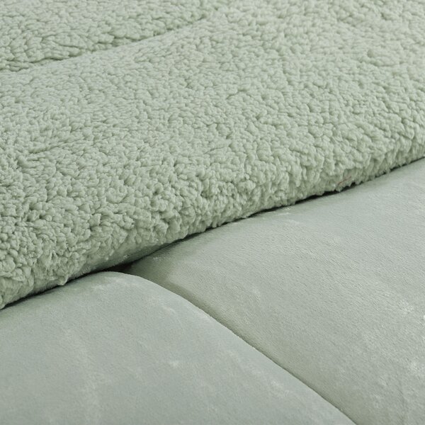 Κουβερτοπάπλωμα Μονό (160x220) Silk Fashion Solid L.Green