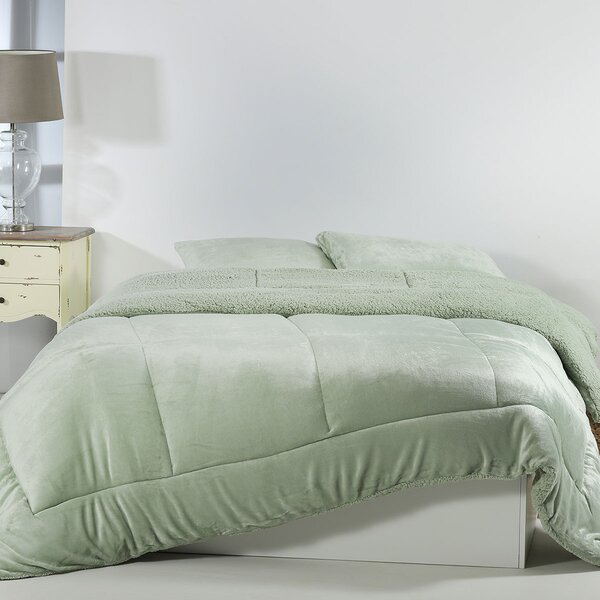 Κουβερτοπάπλωμα Μονό (160x220) Silk Fashion Solid L.Green