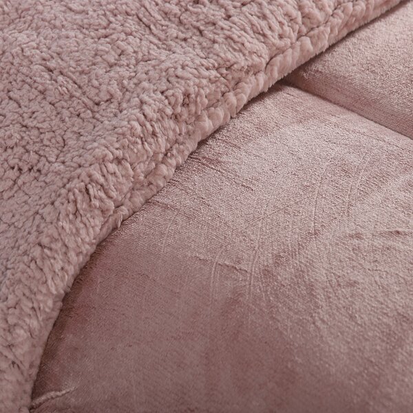 Κουβερτοπάπλωμα Μονό (160x220) Silk Fashion Solid Old Rose