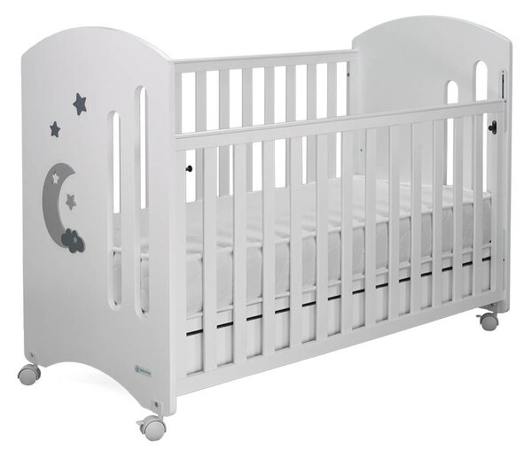 Κούνια (60x130) Bebe Stars Azure White 450-02