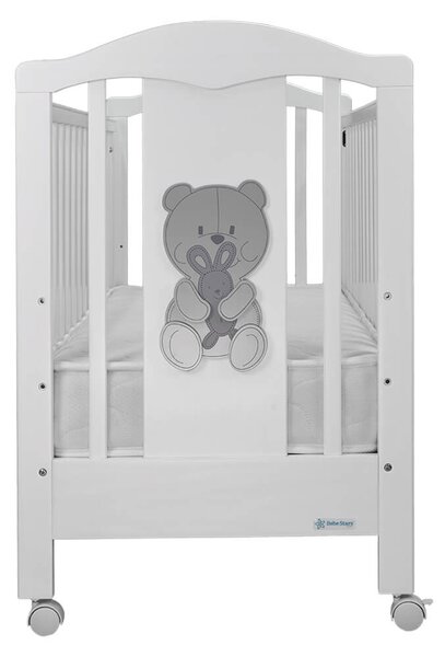 Κούνια (60x130) Bebe Stars Polar White 451-02