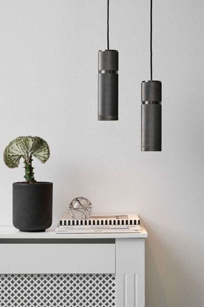 Halo Design - Halo The Pendant Κρεμαστό φωτιστικό Cylinder Gunblack Halo Design