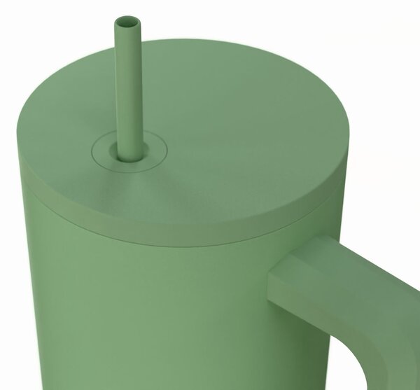 Κούπα Θερμός Με Λαβή & Καλαμάκι 900ml Estia Save The Aegean Tumbler Pine 01-41502