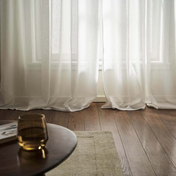 Κουρτίνα (140x295) Με Τρέσα Gofis Home Maisy White AW26 507/05