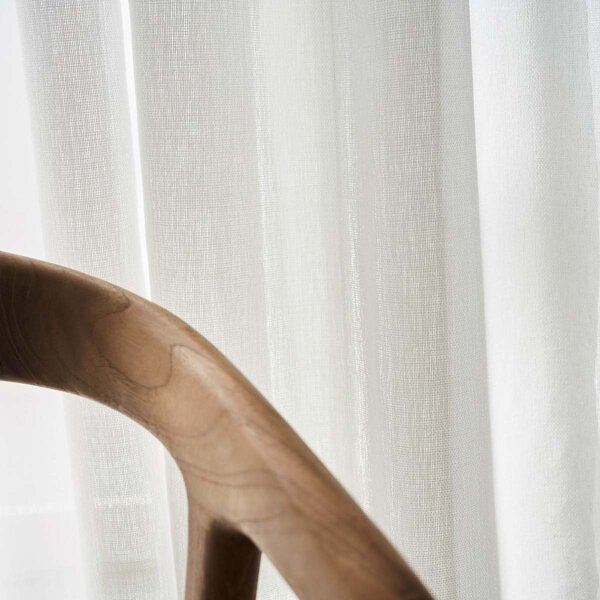 Κουρτίνα (140x295) Με Τρέσα Gofis Home Maisy White AW26 507/05