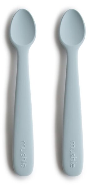 Κουτάλια Φαγητού (Σετ 2τμχ) Mushie Powder Blue 66-2360228