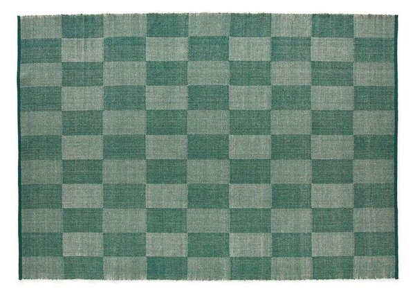 HAY - Check Rug Small Check 170x240 Green HAY