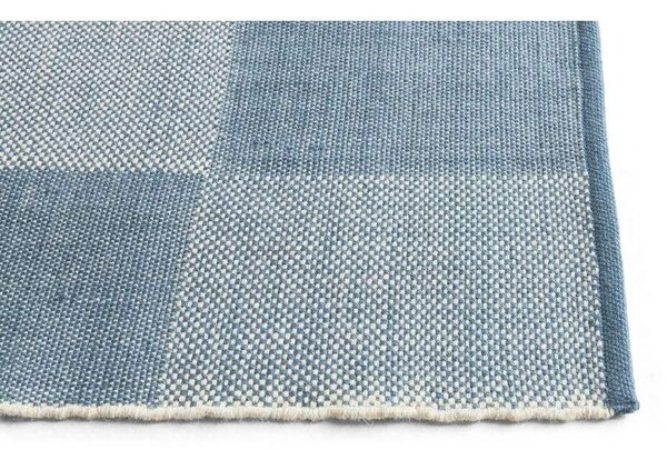 HAY - Check Rug Small Check 170x240 Light Blue HAY