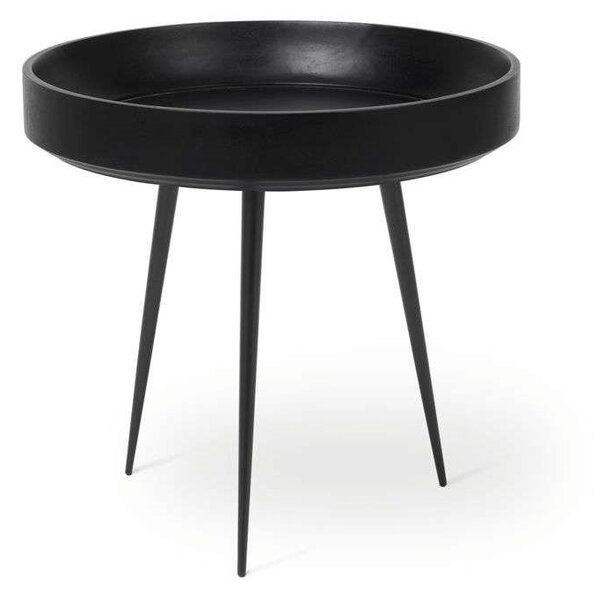 Mater - Bowl Table Small Black Stained Mango Wood Mater