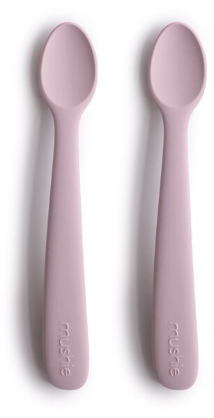 Κουτάλια Φαγητού (Σετ 2τμχ) Mushie Soft Lilac 66-2360442