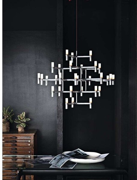 Nemo Lighting - Crown Major Pendant Black Plated Nemo Lighting