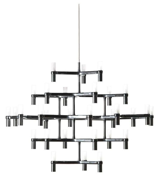 Nemo Lighting - Crown Major Pendant Black Plated Nemo Lighting