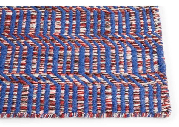 HAY - Radio Rug 60x200 Red/Blue HAY