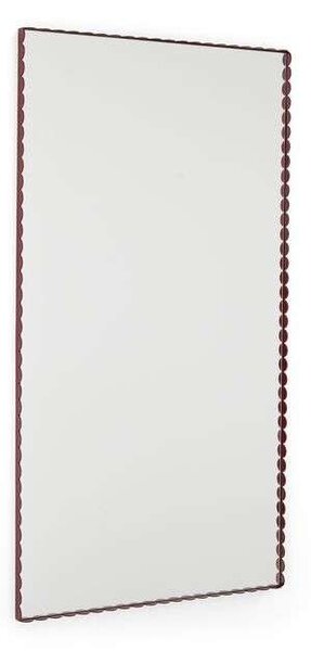 HAY - Arcs Mirror Rectangle L Burgundy HAY