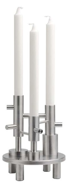 Fritz Hansen - Candleholder Large Stainless Steel Fritz Hansen