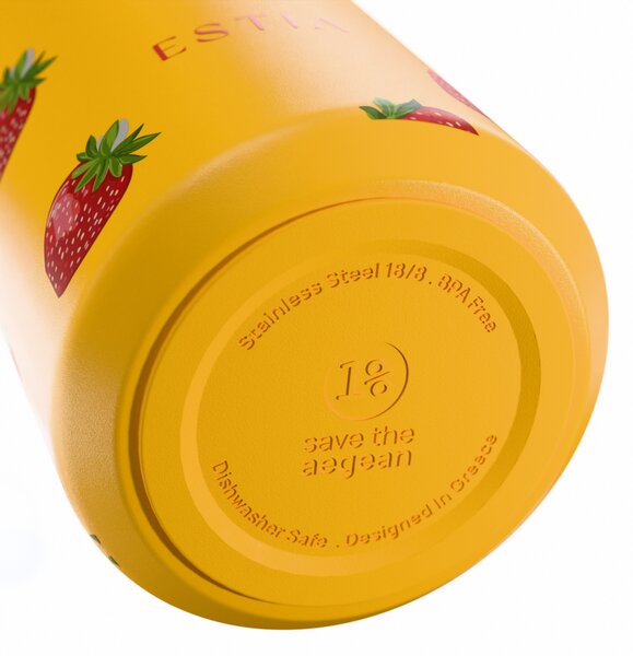 Μπουκάλι Θερμός 500ml Estia Save The Aegean Flow Berry Bright 01-42042