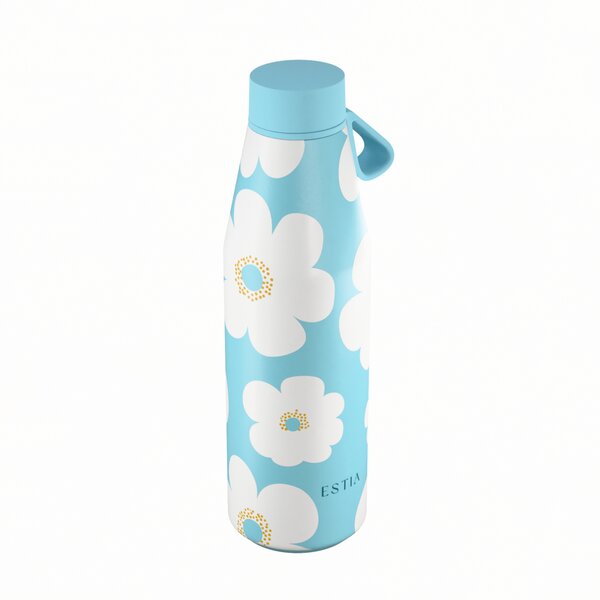 Μπουκάλι Θερμός 500ml Estia Save The Aegean Flow Blue Daisy 01-42189