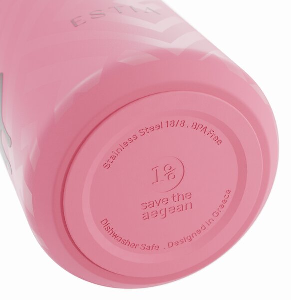 Μπουκάλι Θερμός 500ml Estia Save The Aegean Flow Blush Pop 01-42080