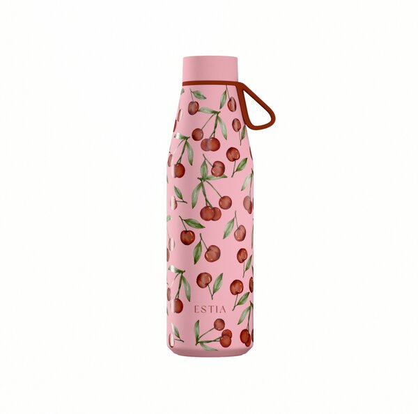Μπουκάλι Θερμός 500ml Estia Save The Aegean Flow Cherry Rose 01-41991