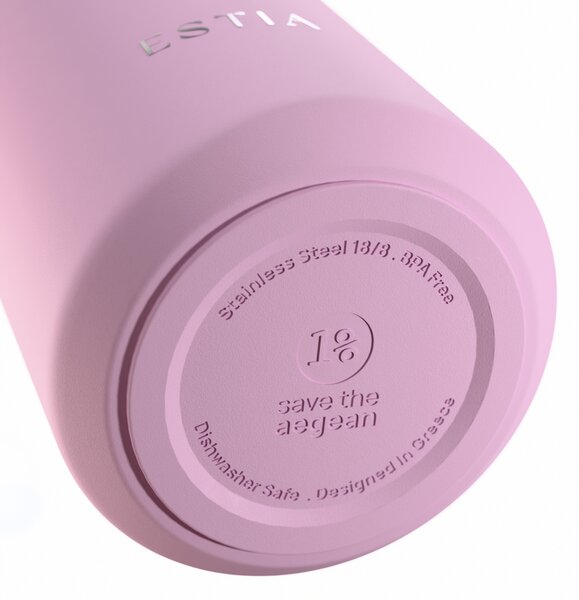 Μπουκάλι Θερμός 800ml Estia Save The Aegean Flow Lavender 01-43155