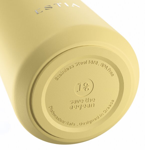 Μπουκάλι Θερμός 500ml Estia Save The Aegean Flow Sunbeam 01-41946