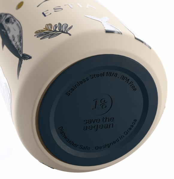 Μπουκάλι Θερμός 500ml Estia Save The Aegean Flow Salt Life 01-42127