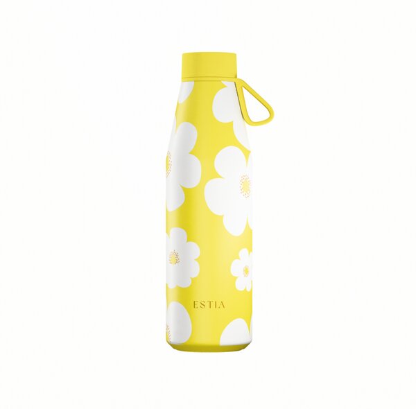Μπουκάλι Θερμός 500ml Estia Save The Aegean Flow Yellow Daisy 01-42196