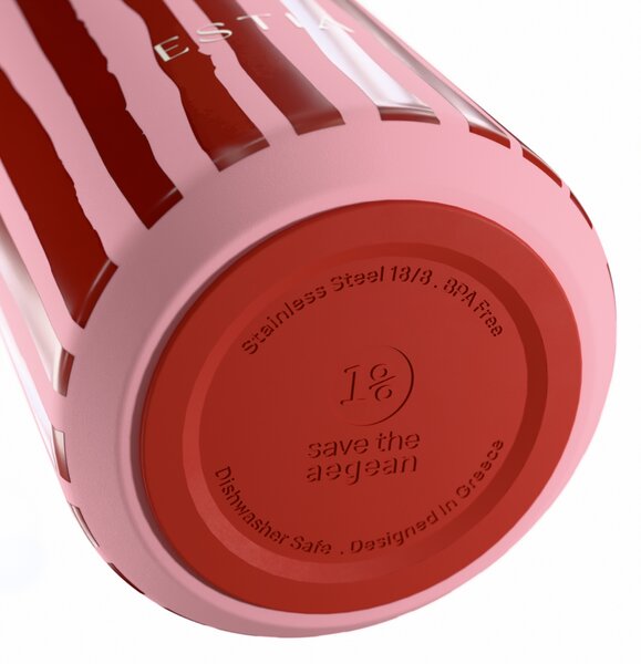 Μπουκάλι Θερμός 500ml Estia Save The Aegean Flow Viva Stripe 01-42134