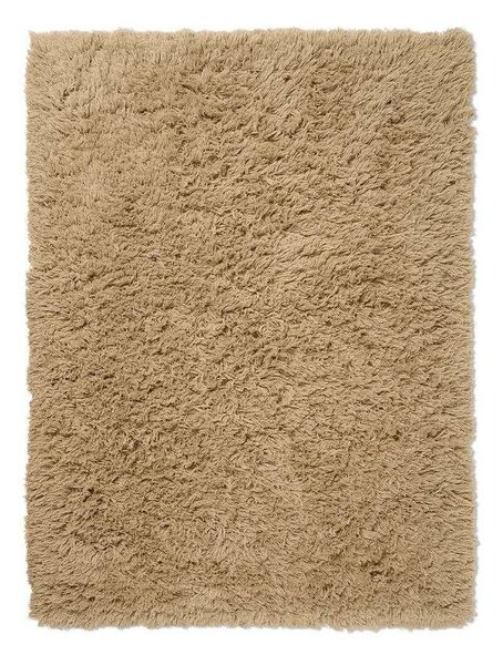 Ferm LIVING - Meadow High Pile Rug L Light Sand ferm LIVING