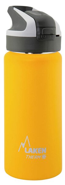 Παγούρι - Θερμός Με Καλαμάκι 500ml Laken Κίτρινο