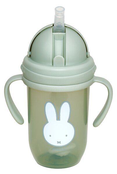 Παγούρι 260ml Με Καλαμάκι Miffy Koko Green 69-24692